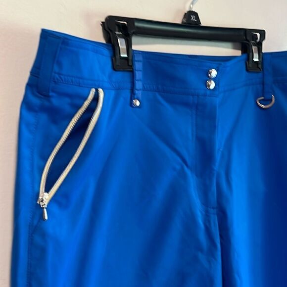 EXCELLENT CONDITION WOMEN’S G.G.BLUE 11-1/2” BEAUTIFUL BLUE SHORTS SIZE 12 - Picture 3 of 7